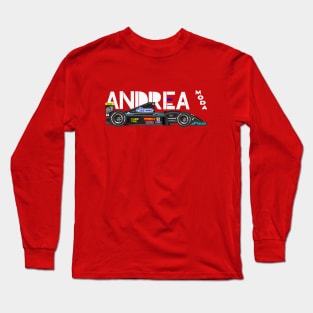 Andrea Moda F1 Illustration Long Sleeve T-Shirt